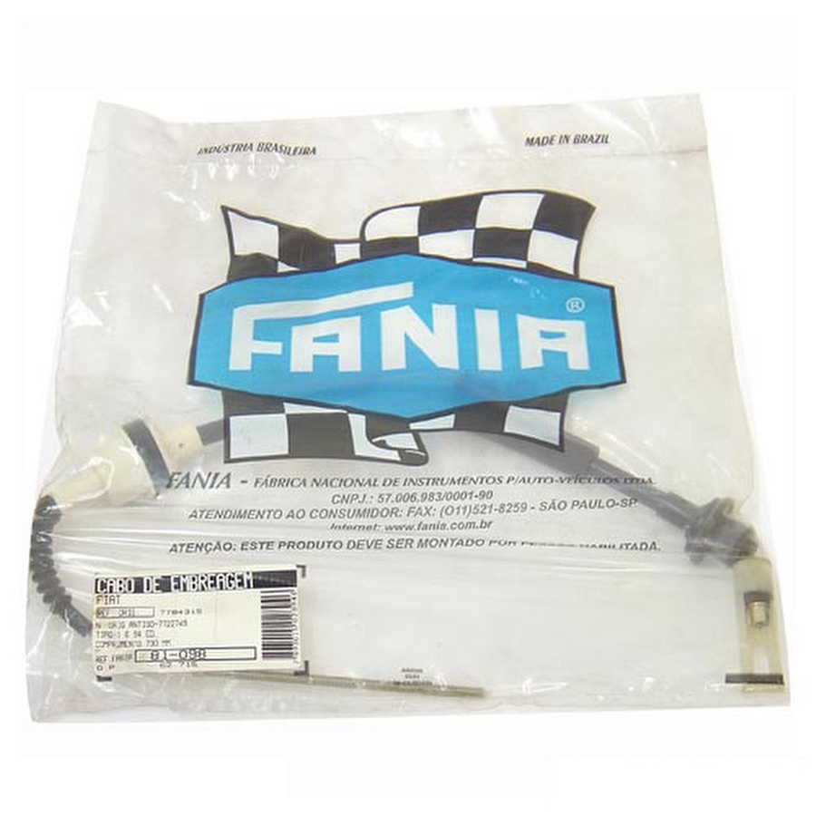 Cabo da Embreagem - Fania - 81-098 - Unitário