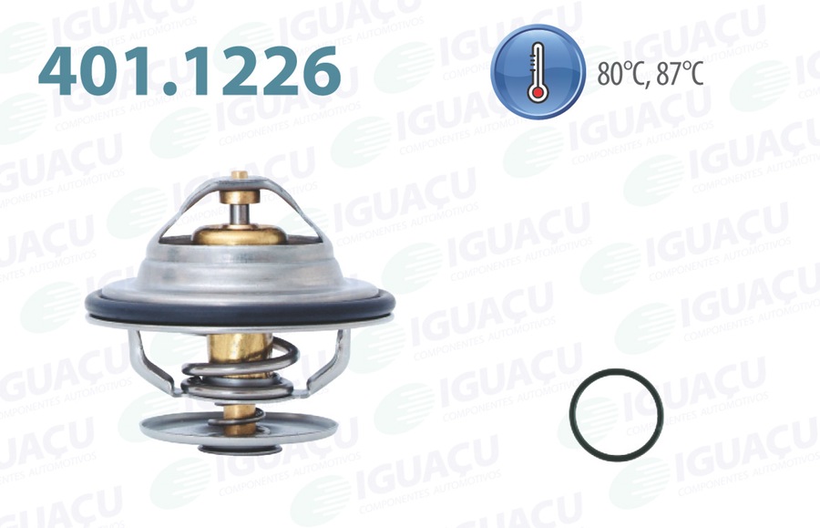 Válvula Termostática - Iguaçu - 401.1226-87 - Unitário