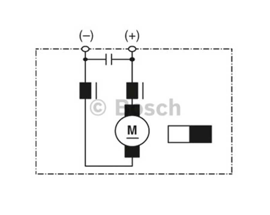 Motor de Arrefecimento C.C. Gpc 12V 200W - Bosch - 9130451136 - Unitário