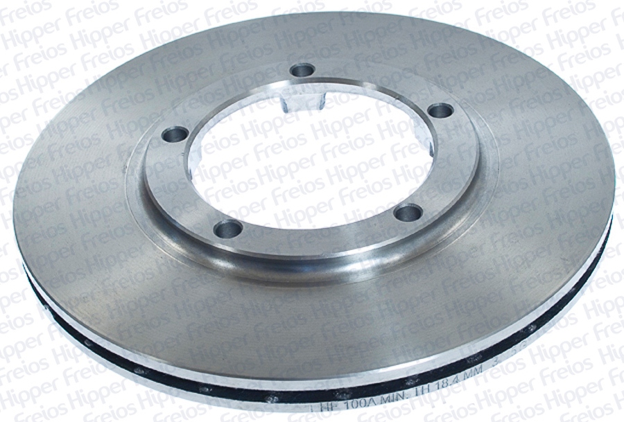 Disco de Freio Ventilado sem Cubo - Hipper Freios - HF 100A - Par
