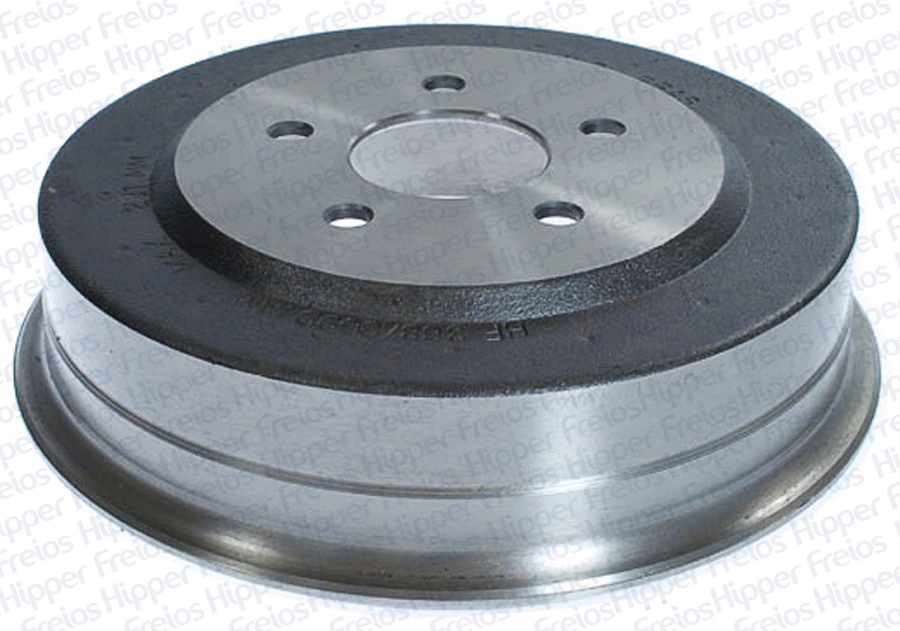 Tambor de Freio Sem Cubo Traseiro 322mm Diâmetro 89,5mm Altura - Hipper Freios - HF 369 - Par
