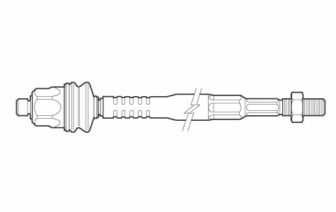 Terminal Axial - Nakata - N 99115 - Unitário