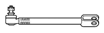 Tirante da Barra Estabilizadora - MecPar - TIB3813 - Unitário