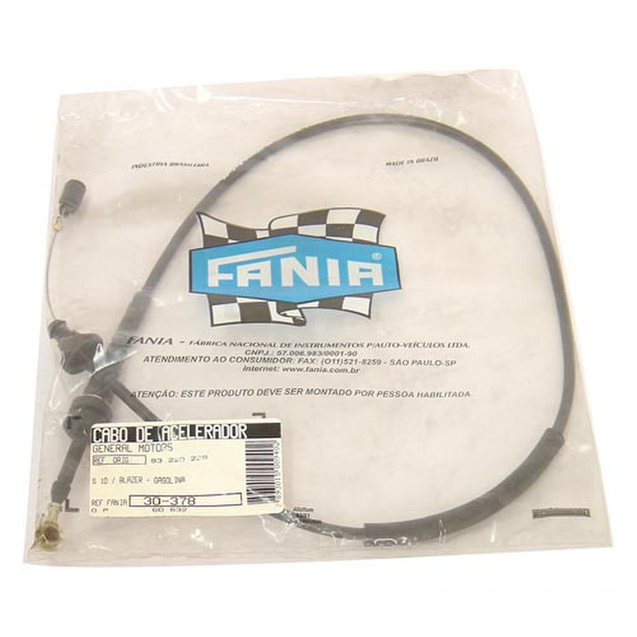 Cabo do Acelerador - Fania - 30-378 - Unitário