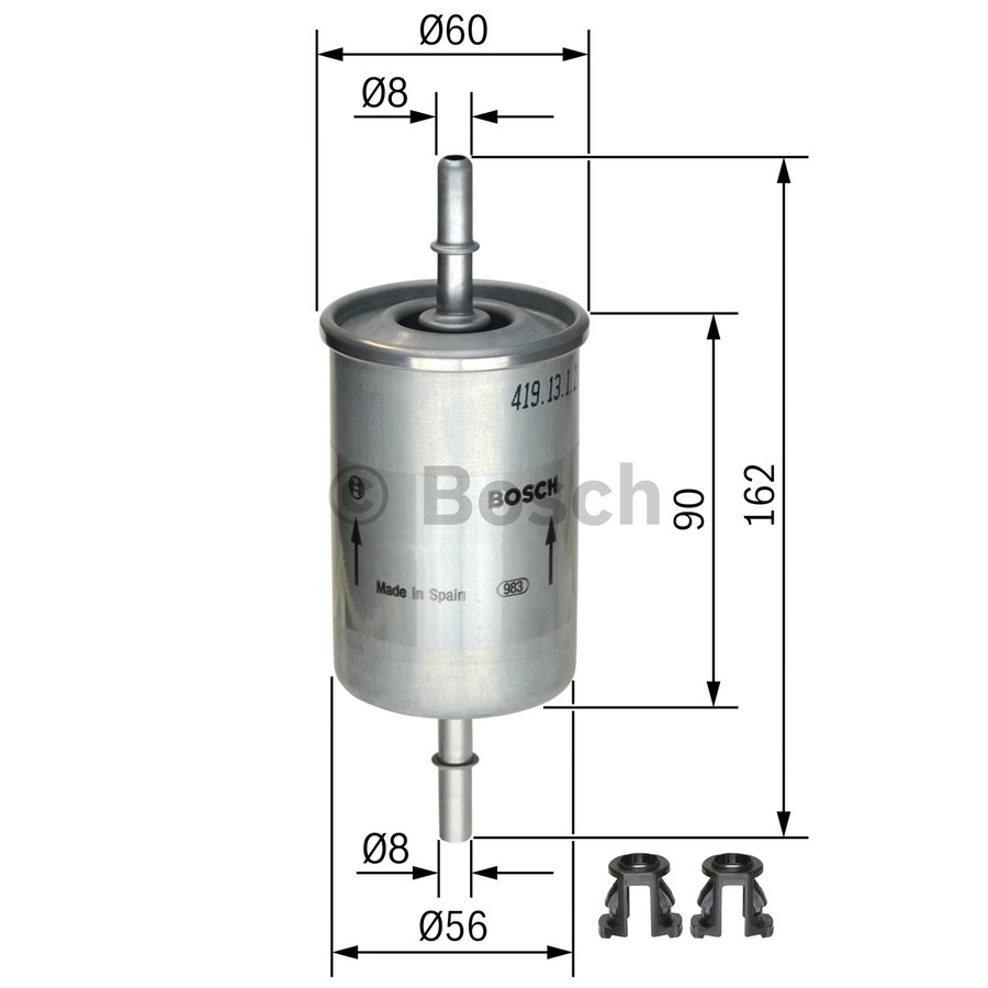 MOTOR ACIONADOR DE VIDROS - Bosch - 0450905273 - Unitário