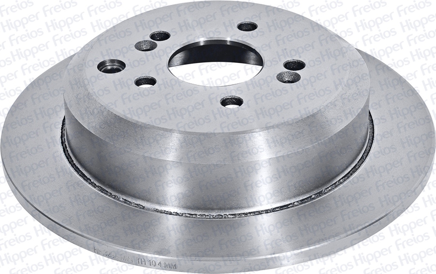 Disco de Freio Sólido sem Cubo - Hipper Freios - HF 329A - Par