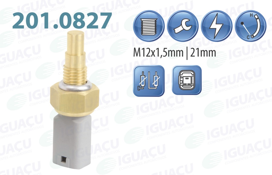 Sensor de Temperatura de Água