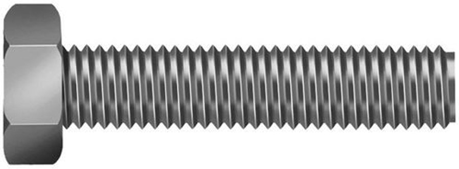 Parafuso Sextavado Ma 8X25Mm Total Zincado - Ciser - 14535901 - Unitário