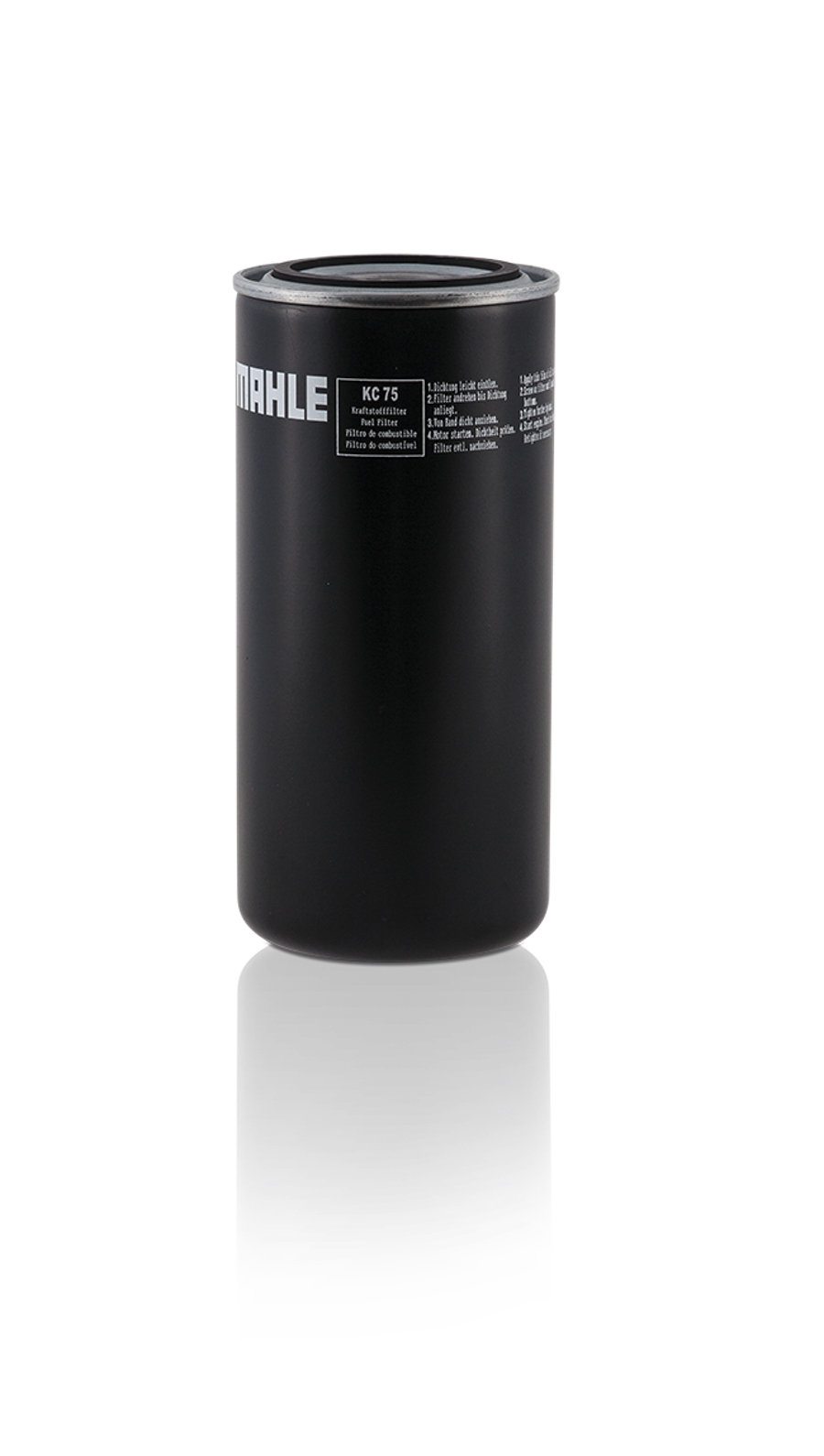 Filtro Blindado de Combustível - MAHLE - KC75 - Unitário