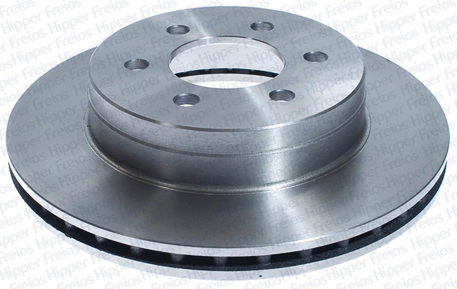 Disco de Freio Ventilado sem Cubo - Hipper Freios - HF 722 - Par