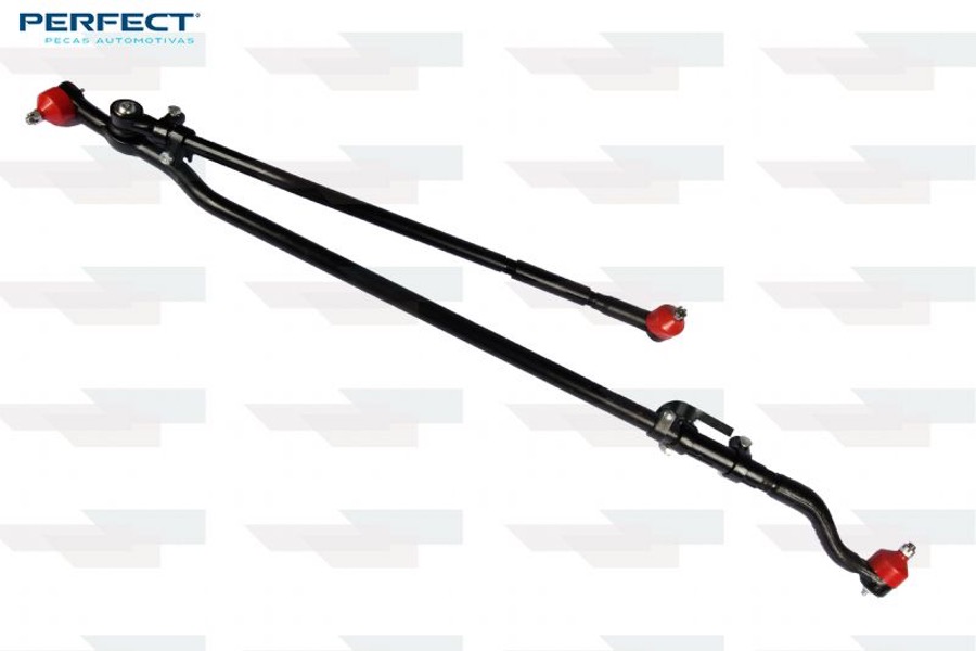 Kit Barra de Direção Automotiva para Veículos Utilitários e Pesados com Barras Forjadas e Acessórios - Perfect - KBR4000 - Unitário