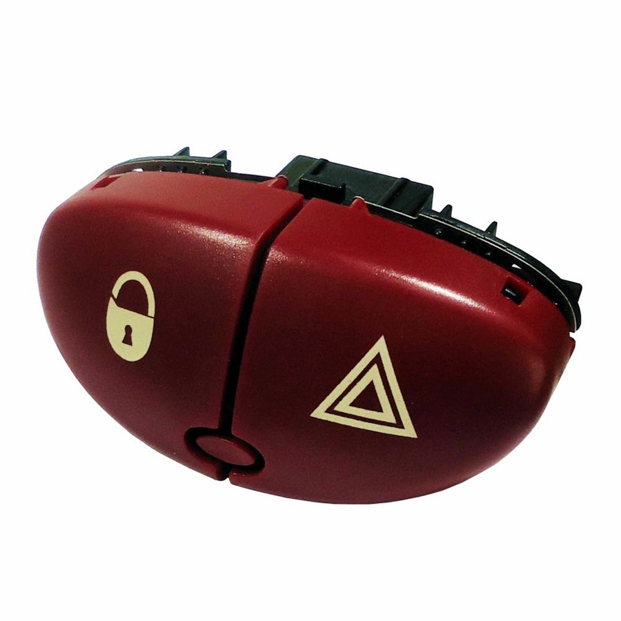 Interruptor de Pisca Alerta e Trava Peugeot 6554Lo - Chave Comutadora - DNI - DNI 2110 - Unitário