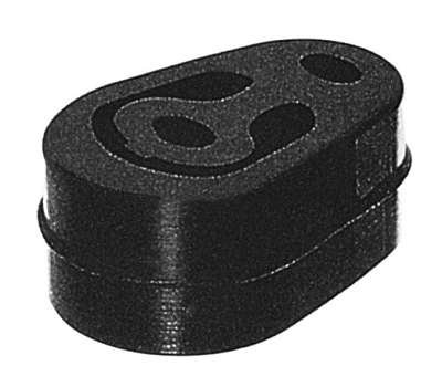 Coxim Traseiro do Escapamento Ford Fiesta Escort Verona Volkswagen Apollo - Borflex - 118 - Unitário