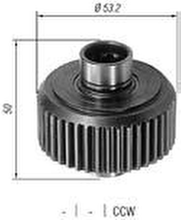 Impulsor de Partida do Motor de Arranque - Zen - 1207 - Unitário