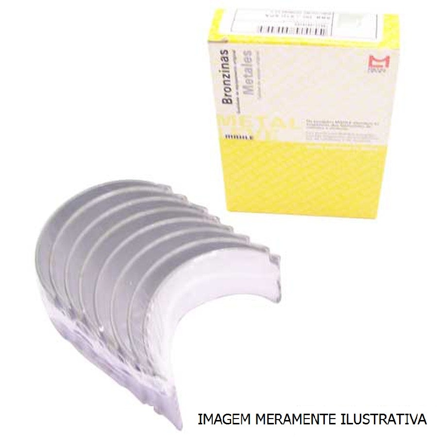 Bronzina de Biela SPA 0,50 - Mahle Metal Leve - SBB-144-P 0,50 - Unitário