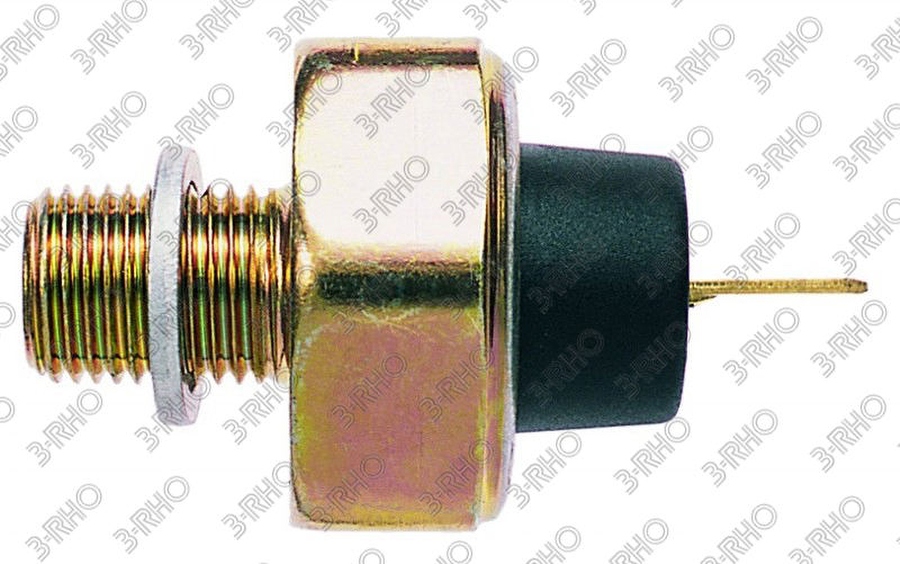 Interruptor de Pressão de Óleo Automotivo Linha Leve Carcaça Metálica Unitário - 3-RHO - 3369 - Unitário