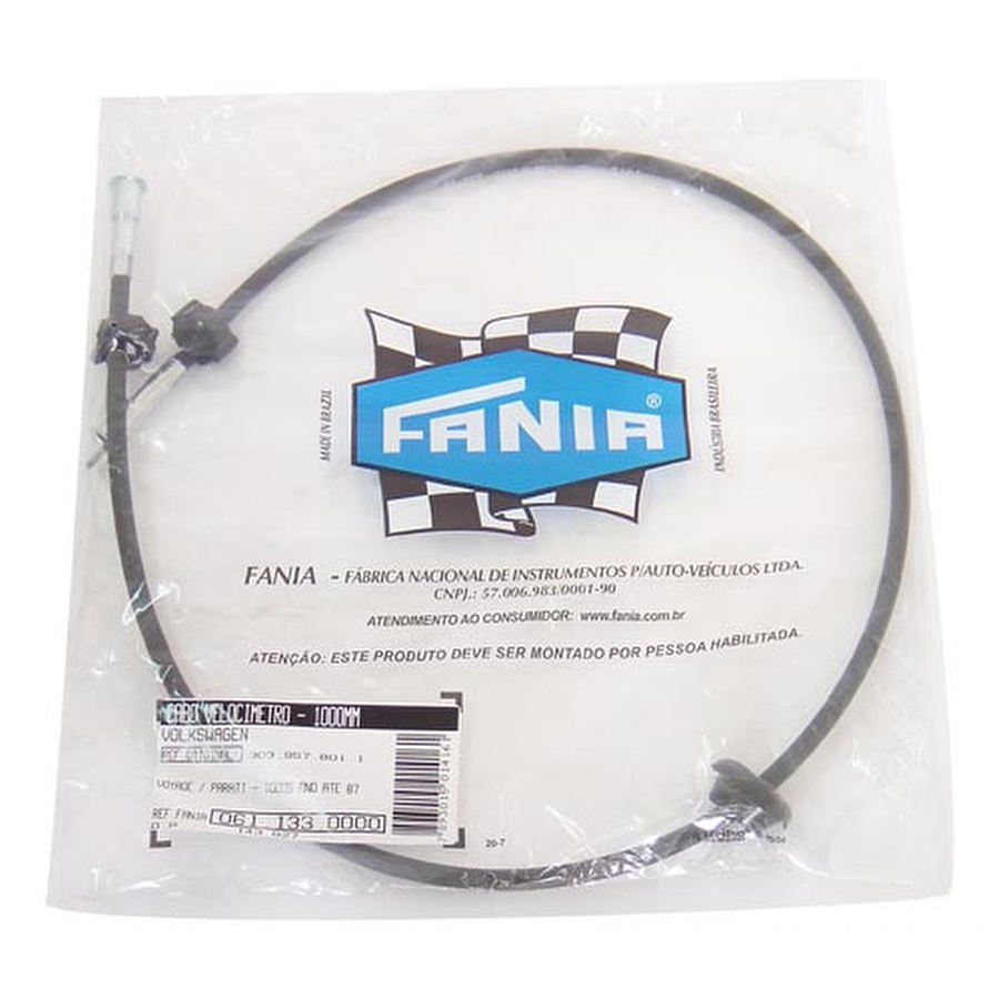 Cabo do Velocímetro - Fania - 61-133 - Unitário