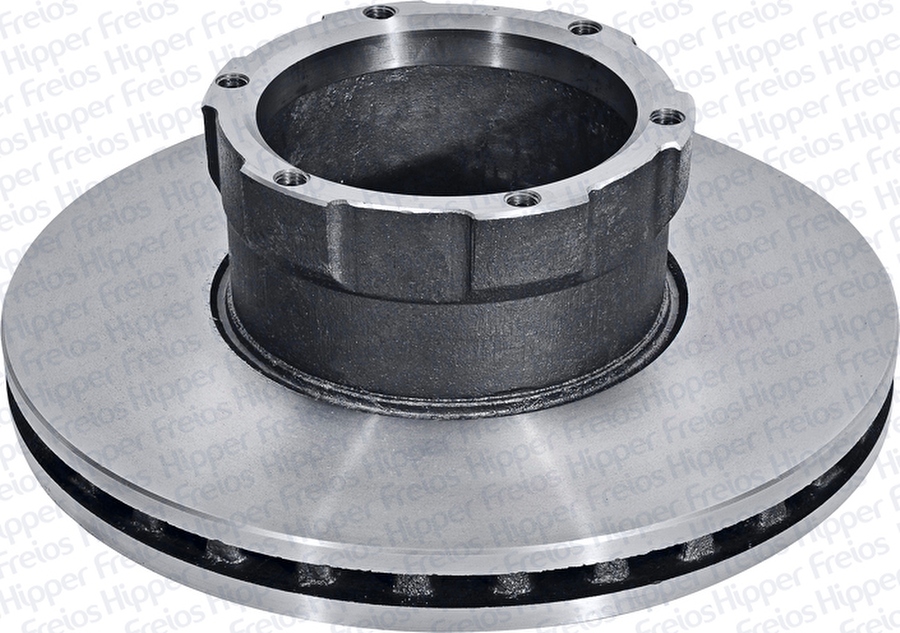 Disco de Freio Ventilado sem Cubo - Hipper Freios - HF 472D - Par