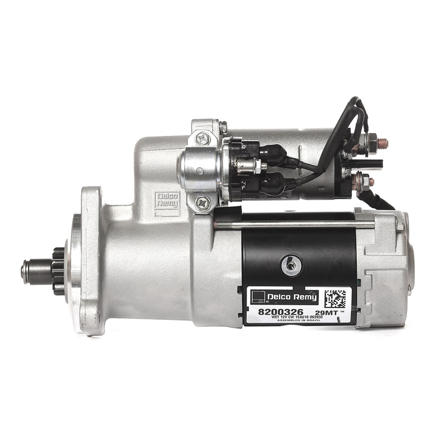 Motor de Partida 12V 3,3kW Linha Leve/Pesada com Motor MWM 10 Dentes Relação 3 CW