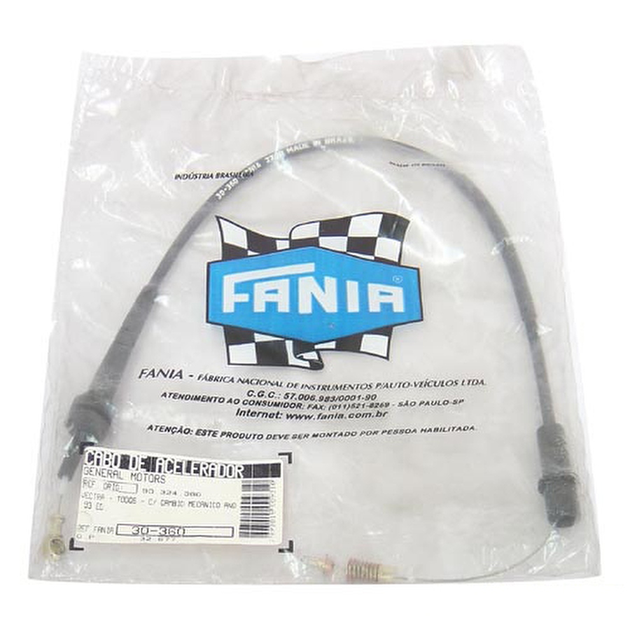 Cabo do Acelerador - Fania - 30-360 - Unitário