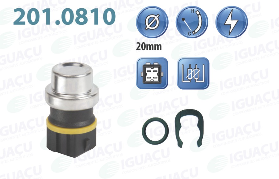 Sensor de Temperatura de Água