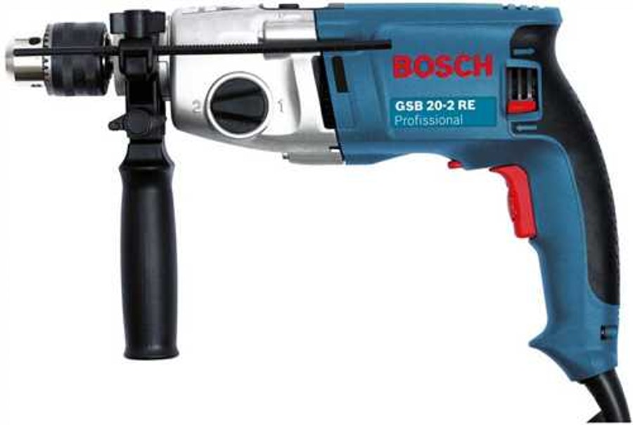 Furadeira de Impacto 1/2" 800W GSB 20-2RE Profissional sem Maleta - Bosch Equipamentos - 060119B4A1 - Unitário