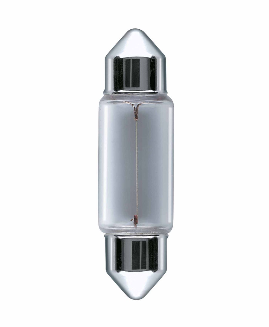 Lâmpadas Torpedo 10 Unidades - 12 V / 10 W - Osram - 6411 - Unitário