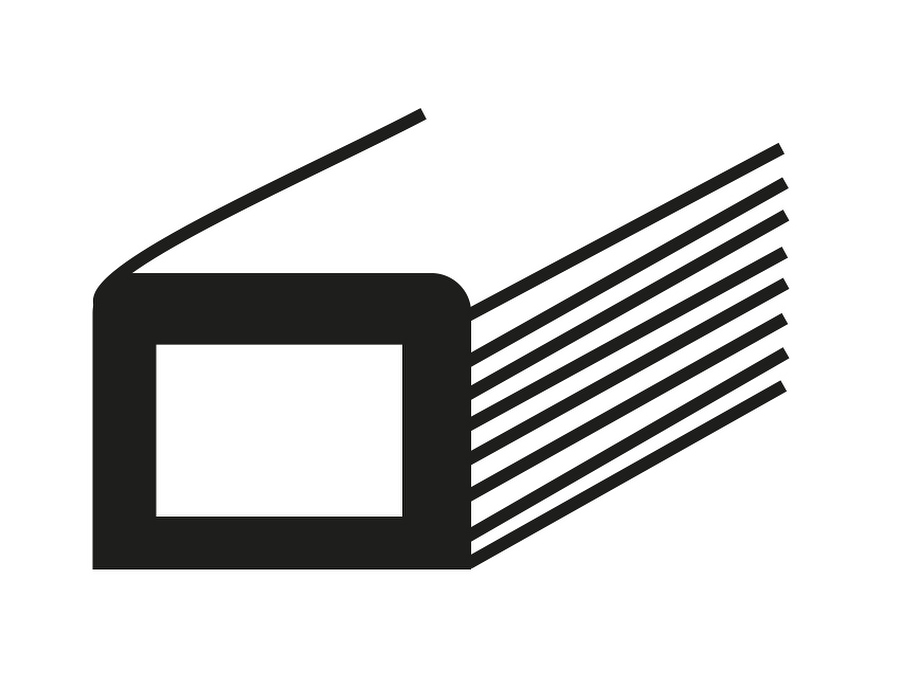 Rolo de Borracha da Porta - Uniflex - 37386 - Unitário