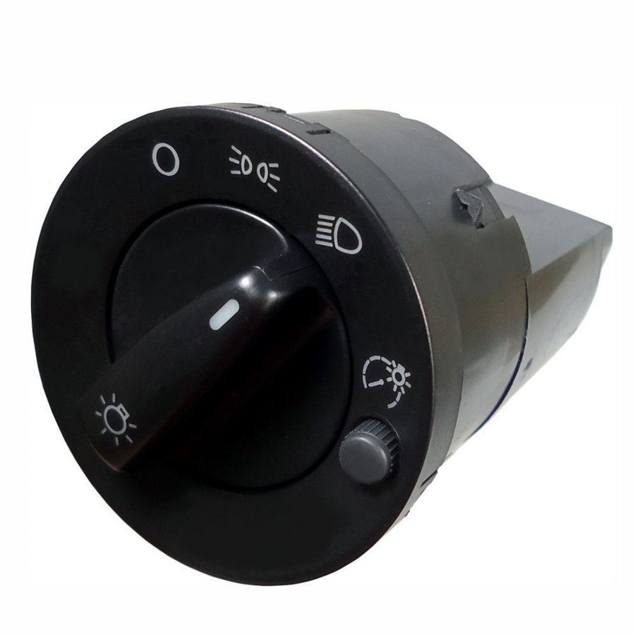 Chave Comutadora de Luz com Dimmer para Farol Duplo Audi/Vw 377941534A - 17 Terminais 12V - DNI - DNI 2138 - Unitário