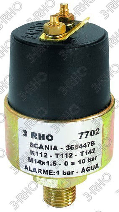 Sensor de Pressão do Óleo e da Água - 3-RHO - 7702 - Unitário