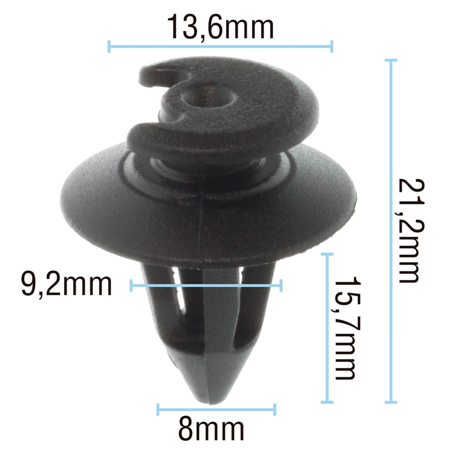 Grampo do Forro da Porta - Universal Automotive - 94996 - Unitário