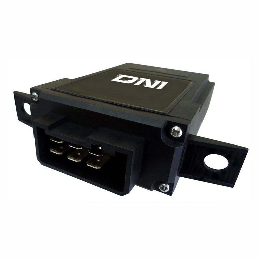 Rele Temp. Limpador Parabrisa Volvo 6 Term. C/ Suporte 24V - DNI - DNI 8857 - Unitário