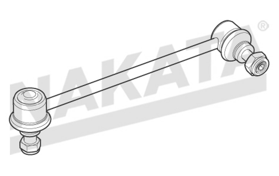 Biela de Suspensão Dianteira Direita e Esquerda Automotiva - Nakata - N 97009 - Unitário