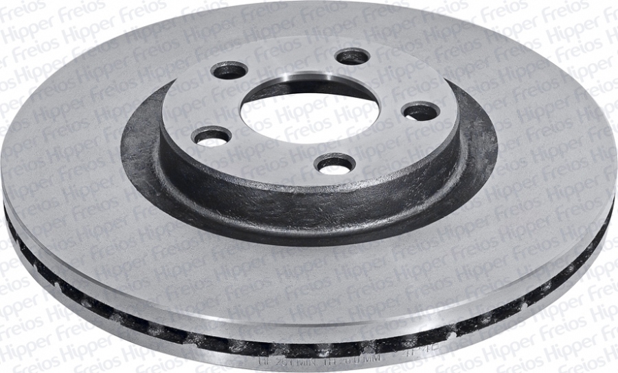 Disco de Freio Ventilado sem Cubo - Hipper Freios - HF 261 - Par