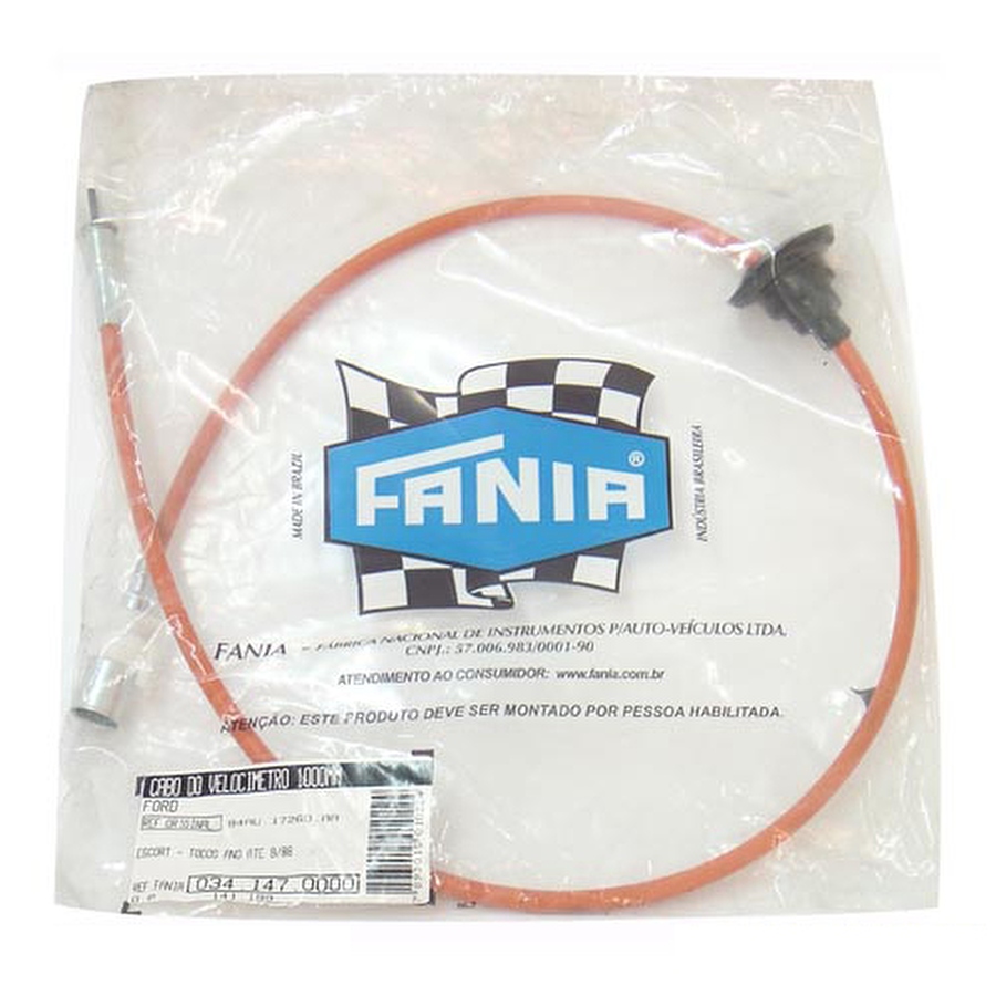 Cabo do Velocímetro - Fania - 34-147 - Unitário