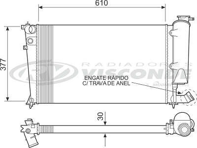 Radiador de Água - Visconde - 12752 - Unitário