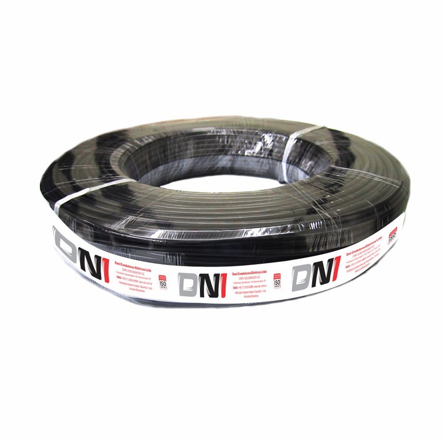 Cabo De Bateria Extra Flex "Tipo Solda" 35Mm² - 20M - DNI - DNI CB 035 - Unitário