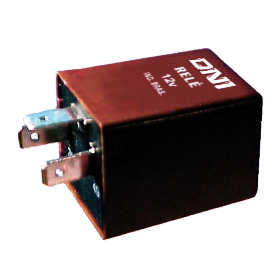 Relé de Comando de Pisca 12V 3 Terminais para Audi VW Cadillac DAF Fiat Ford GM Lada Linha Pesada - DNI - DNI 1103 - Unitário