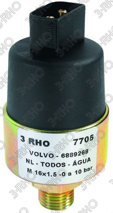 Sensor de Pressão do Óleo e da Água - 3-RHO - 7705 - Unitário