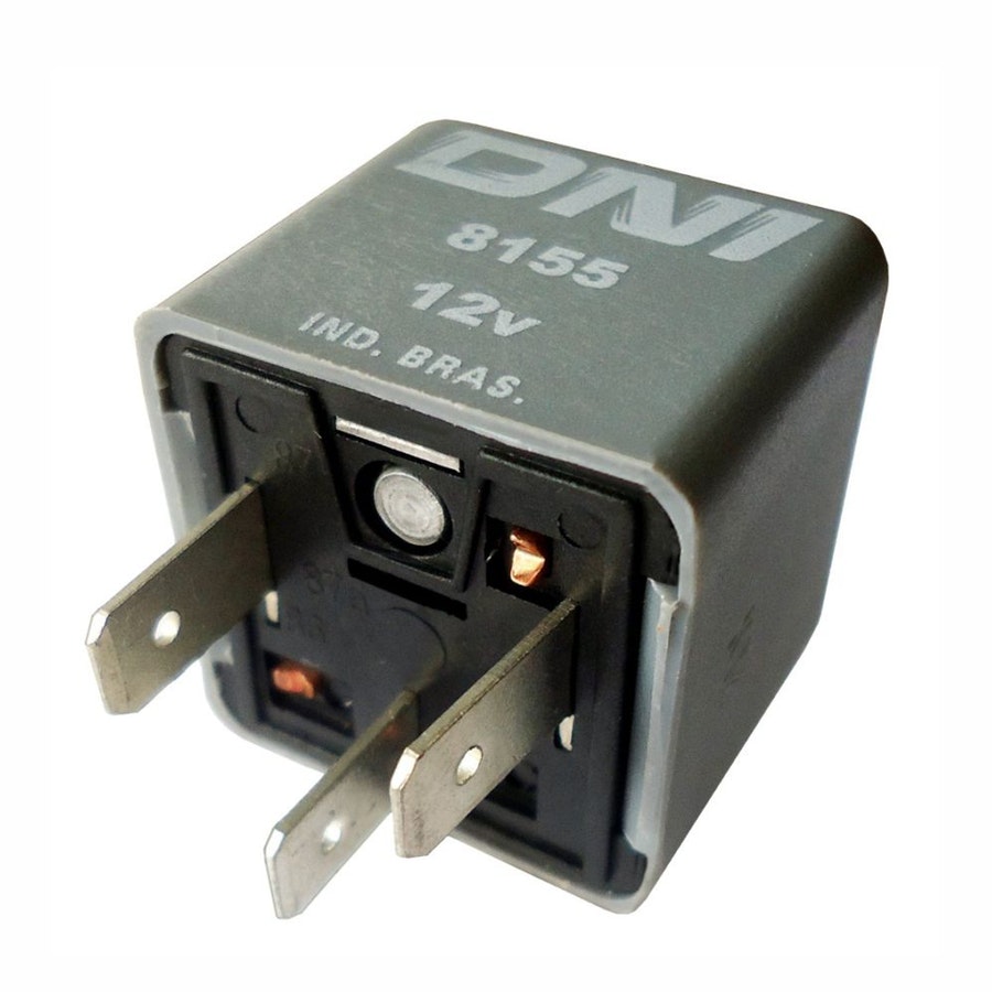 Relé Sinalizador Sonoro Mercedes-Benz 6955420419 - 12V 3 Terminais - DNI - DNI 8155 - Unitário