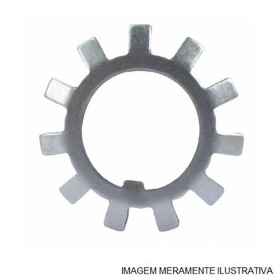 ARRUELA DE SEGURANÇA DA PORCA DE AJUSTE DO ROLAMENTO - Original Iveco - 5801218760 - Unitário