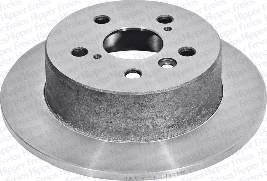 Disco de Freio Sólido sem Cubo - Hipper Freios - HF 515C - Par