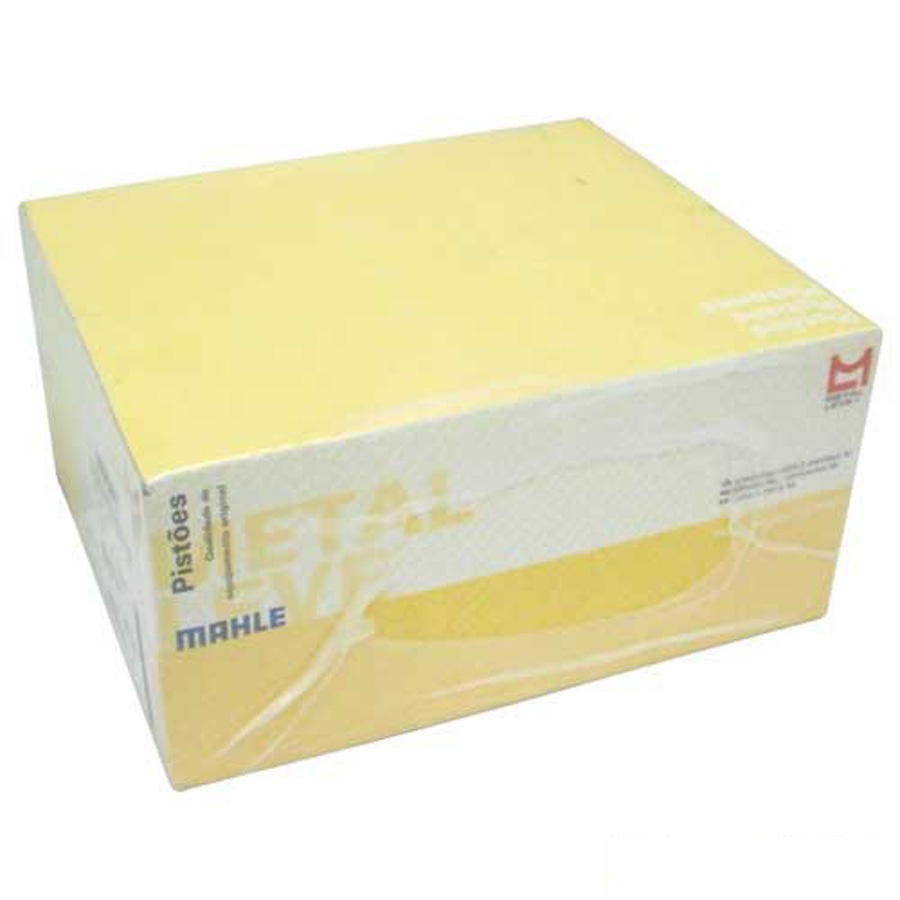 Jogo de Pistão com Anéis 0,50 - Mahle Metal Leve - SP&A1494 0,50 - Jogo