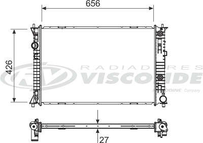 Radiador de Água - Visconde - 12737 - Unitário