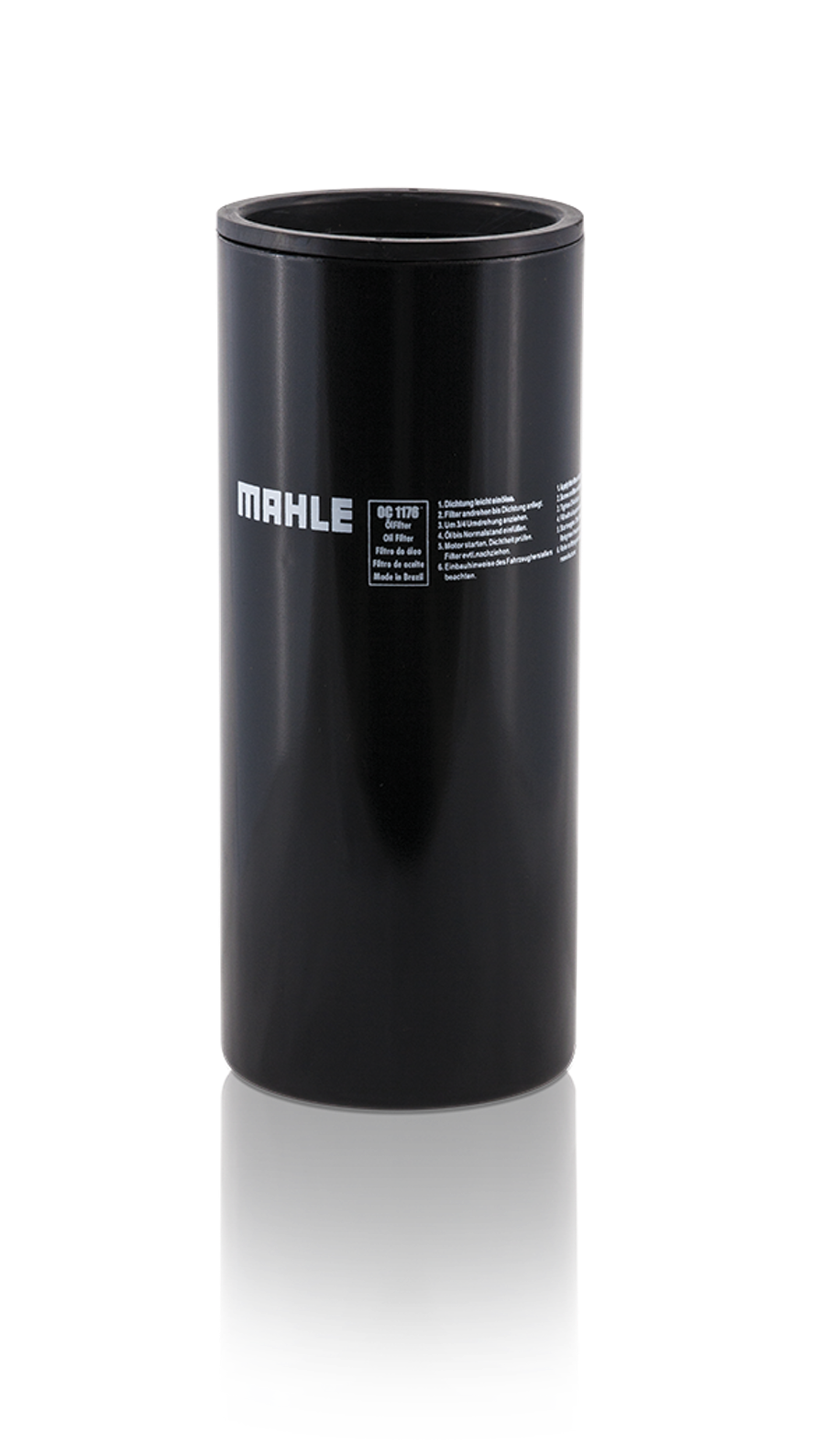 Filtro Blindado de Óleo - MAHLE - OC1176 - Unitário