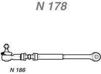 Barra de Direção - Nakata - N 178 - Unitário