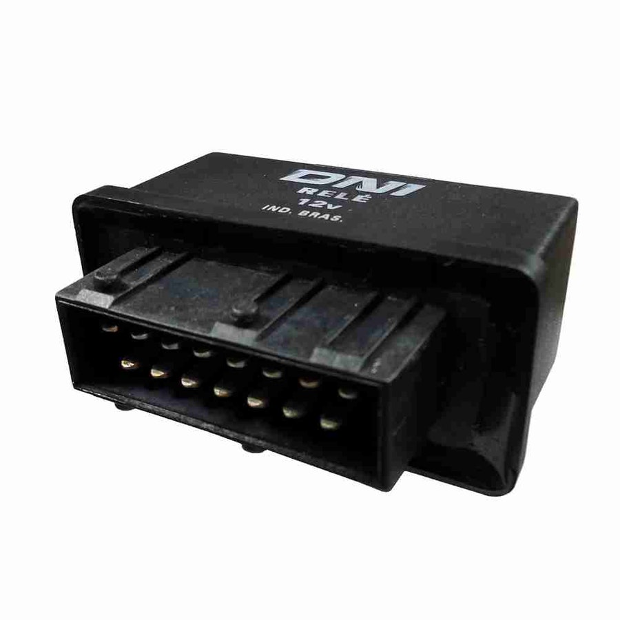 Relé da Bomba de Combustível e Injeção Fiat / Iveco / Alfa Romeo - 12V 15 Terminais - DNI - DNI 8167 - Unitário