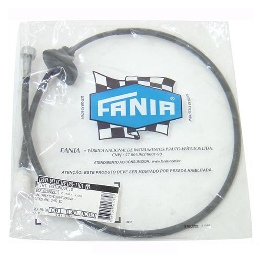 Cabo do Velocímetro - Fania - 81-030 - Unitário