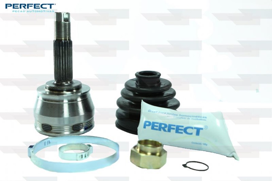 Kit de Junta Homocinética Dianteira Automotiva Com Trizetas Tulipas e Coifas - Perfect - KJH1618 - Unitário