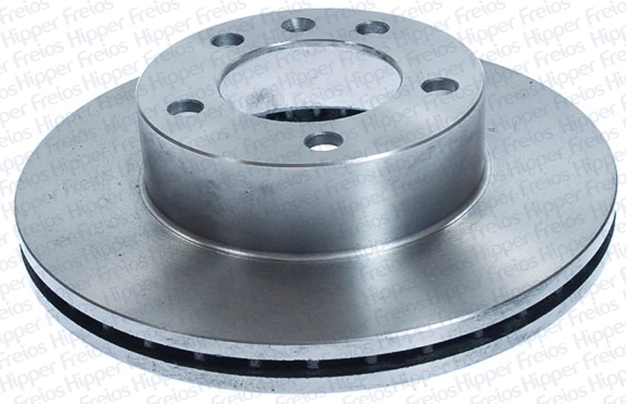 Disco de Freio Ventilado sem Cubo - Hipper Freios - HF 843 - Par